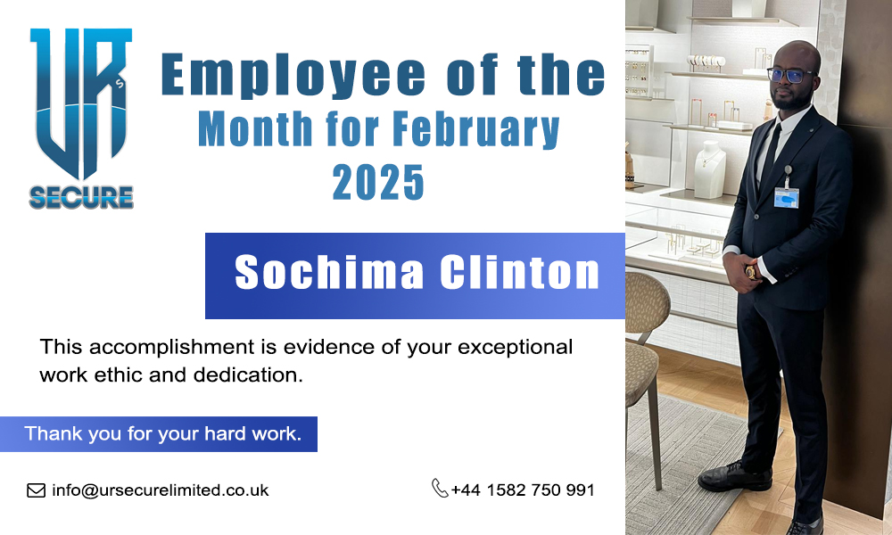 Employee of the month February